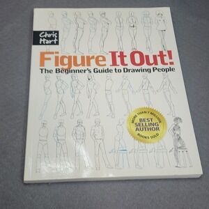 Chris Hart Figure It Out Drawing People Guide Art Instruction Paperback OS